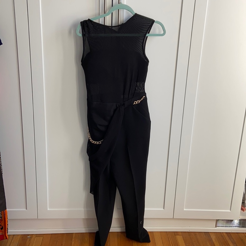 Black Three Floor Jumpsuit